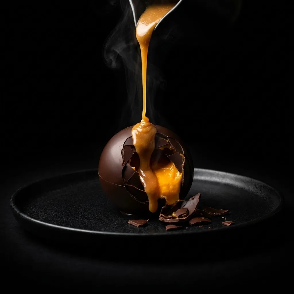 A mysterious culinary creation from The Secret restaurant